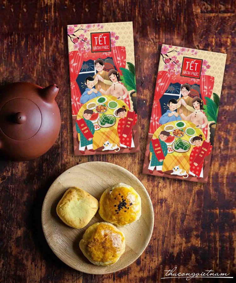 Bao lì xì Tết mẫu 12